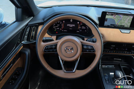 2024 Mazda CX-90, steering wheel